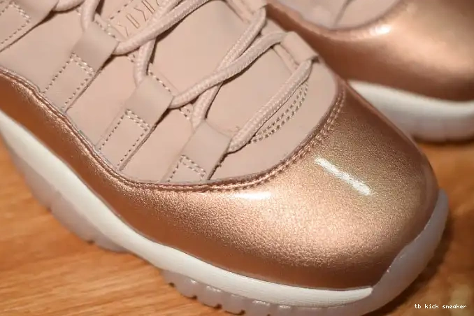 Cheap TBK Jordan GS Low 11 Rose Air Gold AH7860-105 0403